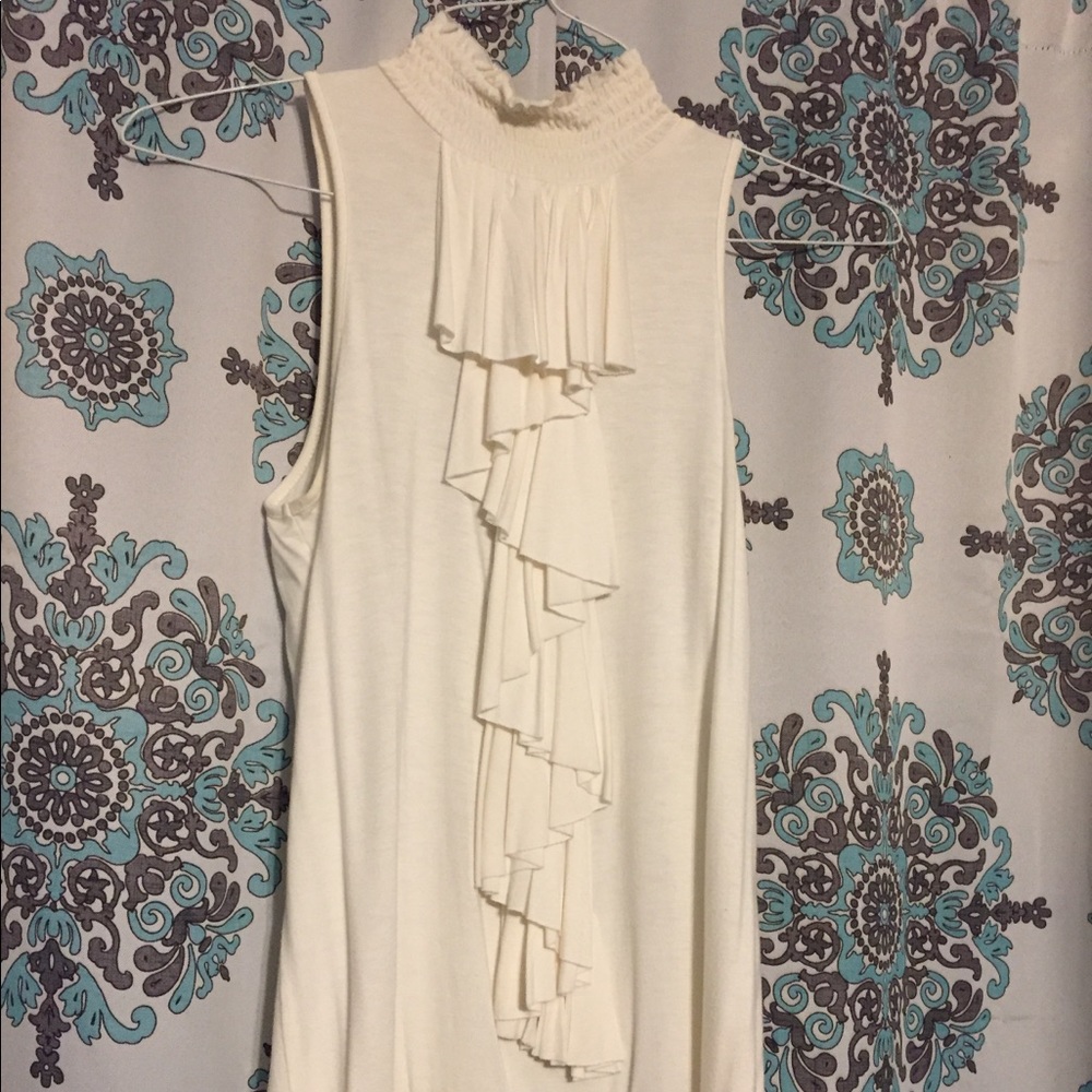 Design History cream mock tank